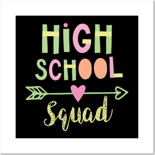 High School Squad Posters and Art